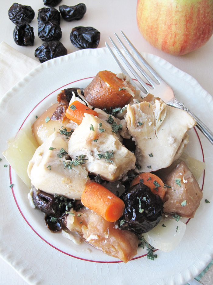 AIP / Paleo Slow Cooker Chicken Stew with Plums, Carrots ...