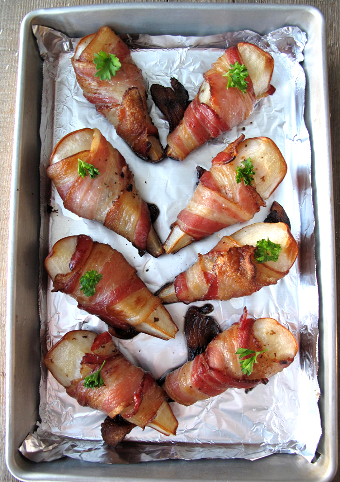 AIP / Paleo Bacon-Wrapped Pears - Easy Appetizer Recipe ...