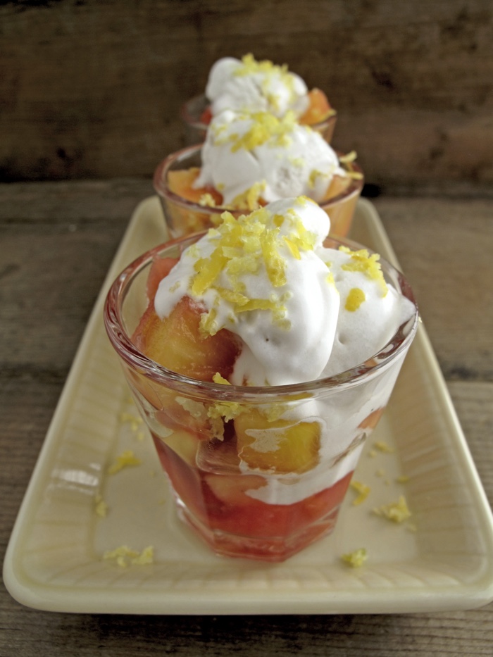 Oven Roasted Fruit Cup with Vanilla Ice-cream ( Paleo AIP ) - A Squirrel in the Kitchen