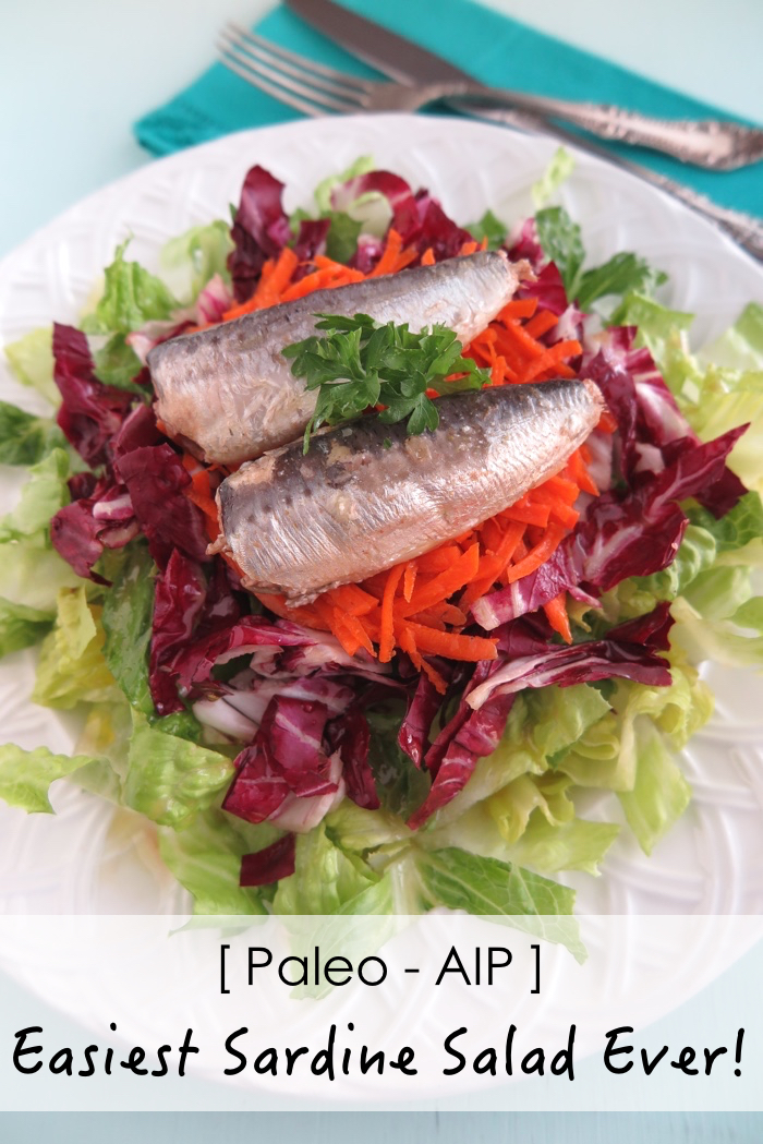The Scoop on Canned sardines and the Easiest Sardine Salad Ever - A Squirrel in the Kitchen