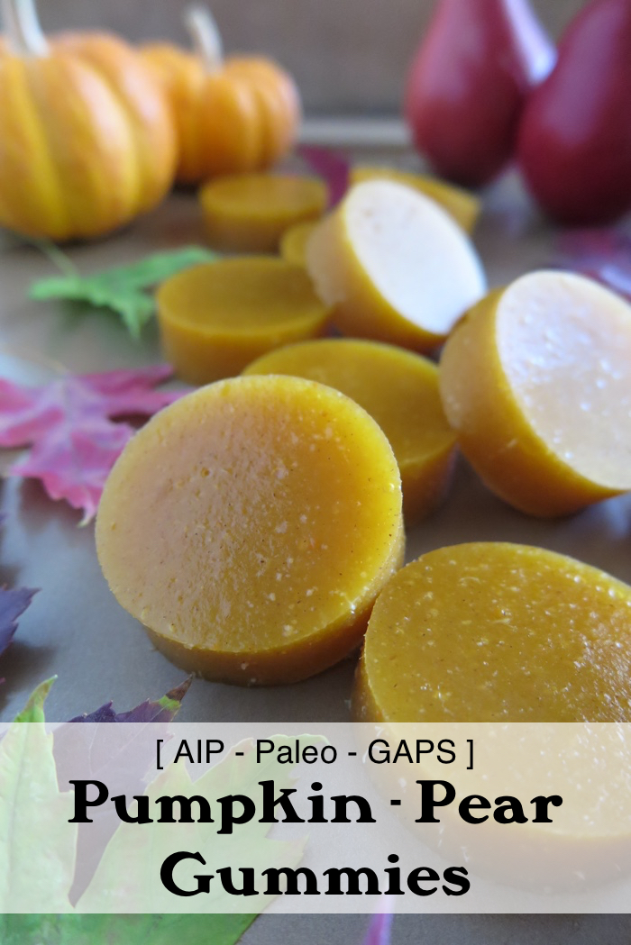 Pumpkin-Pear Gummies (AIP, Paleo, GAPS) - A Squirrel in the Kitchen