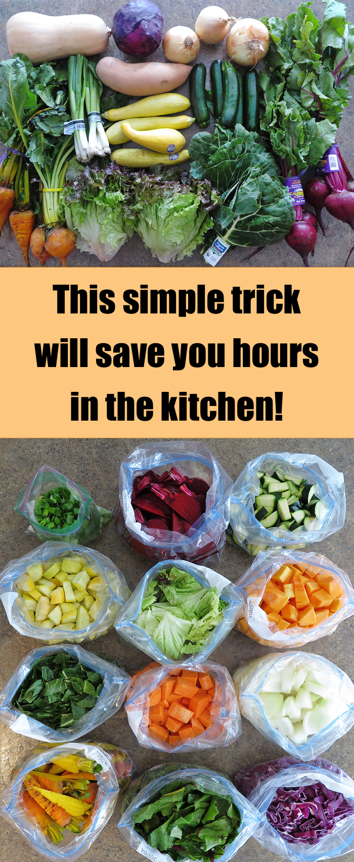 Quick Tip: Chop Fresh Veggies Ahead of Time