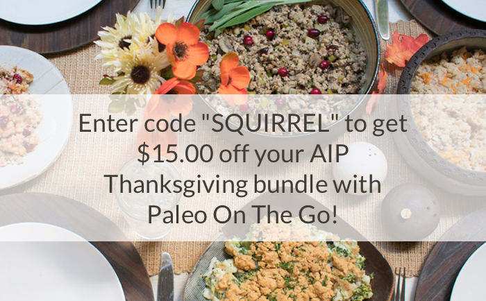 No-Fuss Paleo AIP Thanksgiving with POTG!
