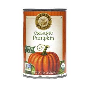 Organic pumpkin puree