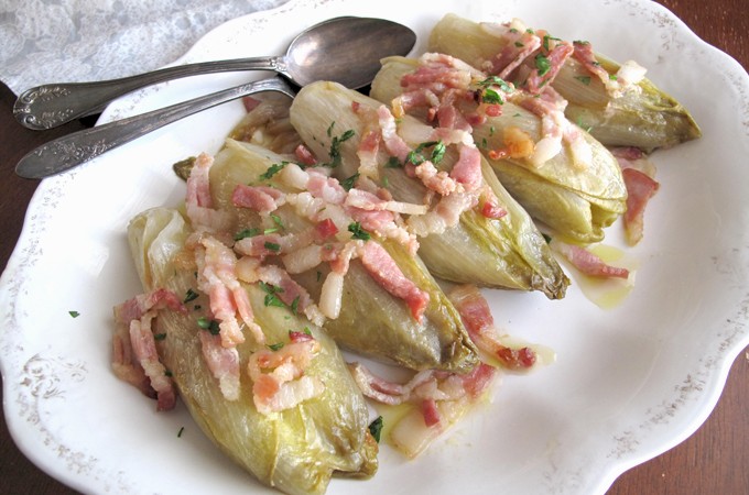 AIP / Braised Belgian Endives with Bacon - French Paleo Recipe