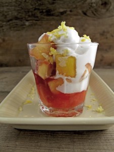 Oven Roasted Fruit Cup with Vanilla Ice-cream ( Paleo AIP ) - A Squirrel in the Kitchen