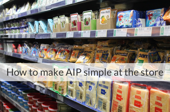 How to Make AIP Simple at the Store