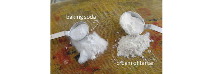 Homemade baking powder